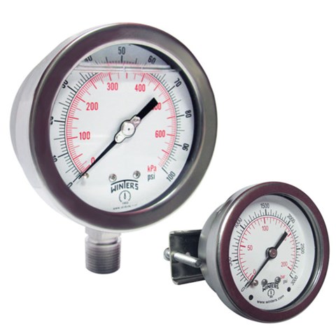 WINTERS文特斯PFQ罩圈不可取压力表代理特价销售