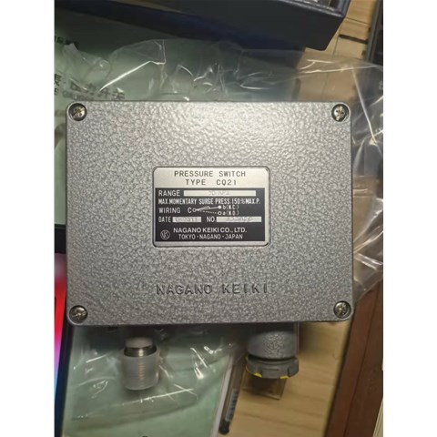 NKS长野计器NAGANOKEIKI    压力开关    CQ21-331 -0.1-0MPA 现货CQ21-141  -0.1-0 MPA 