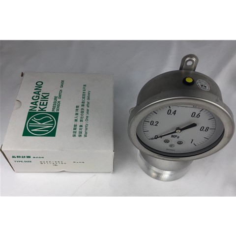 NKS长野计器全钢耐震压力表GV51-133/GV51-233/183NKS长野计器全钢耐震压力表GV51-133/GV51-233/183