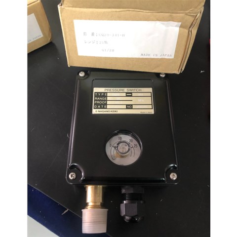 NAGANO长野计器NKS电接点压力表    JM11-133 0-7MPa    JM11-233 7MPa