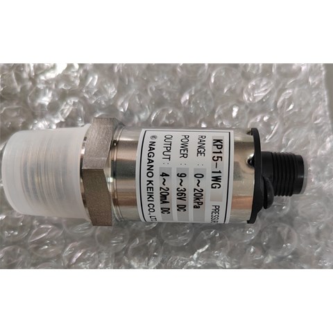 NAGANOKEIKI长野计器压力变送器    KP15-1WG-V5W1 0~20kPa