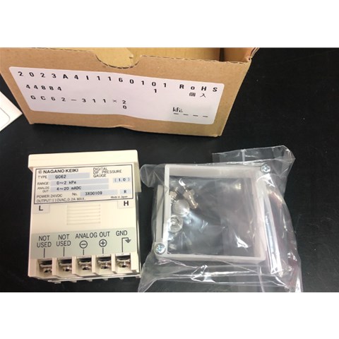 长野计器NAGANOKEIKI数显微差压表    GC63-221-E9 -500~500Pa    GC63-321-Q9 0~500Pa