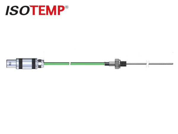 德国伊索 ISOTEMP MT10 拧入式带LEMO插头铠装热电偶