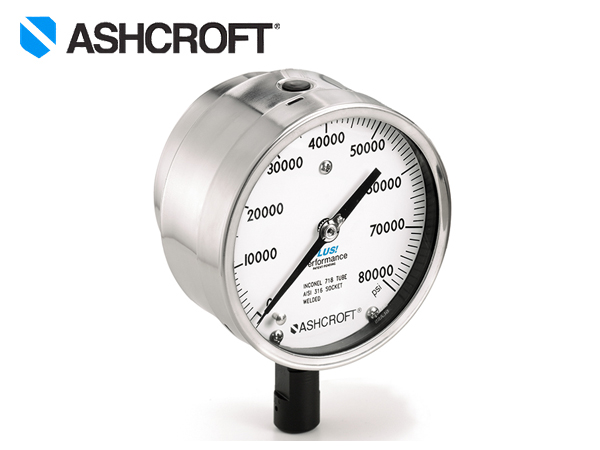 美国雅斯科ASHCROFT 1109工业型压力表