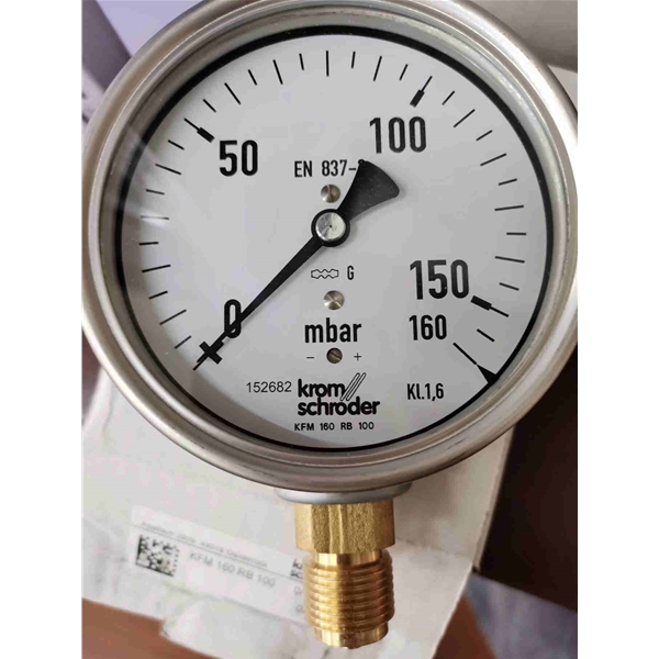 德国霍科德(krom//Schroeder)压力表KFM 160RB100 0-160mbar