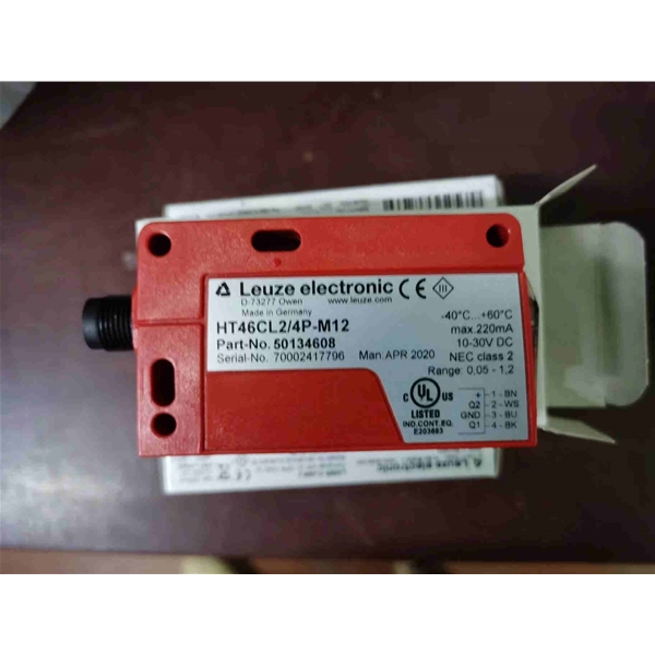 LEUZE 劳易测新型号HT46CL2-4P-M12 ,替代HRTL46B-66-S12