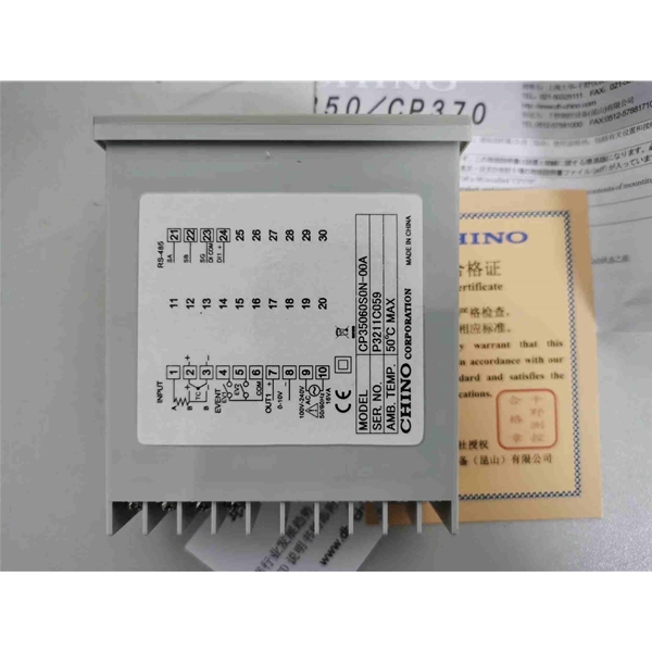 CHINO千野 CP350温控器CP35060S0N-00A   CHINO千野 CP350温控器CP35060S0N-00A