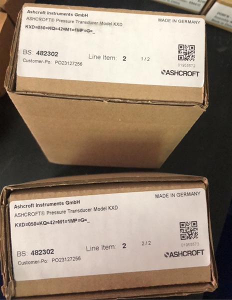 压力传感器KXD050KQ42M11MPaG,R1/2雅斯科KXD锻压机械KXD=050=KQ=42=M1=1MP=G=