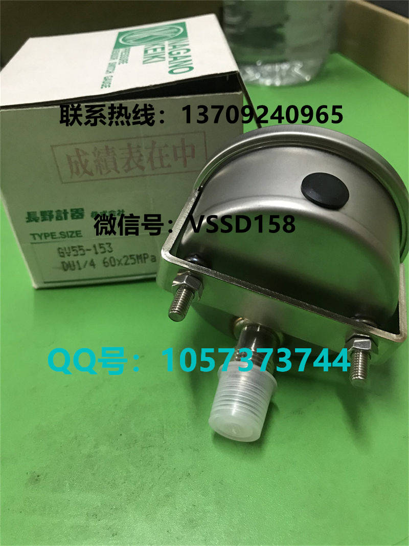 长野NKS.NAGANO KEIKI 压力表GV55-653  0-25MPA (4)