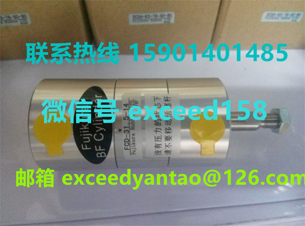 藤仓 FUJIKURA 低摩擦双动气缸FCD-31.5-14  FCD-31.5-24  FCD-31.5-35 (16)