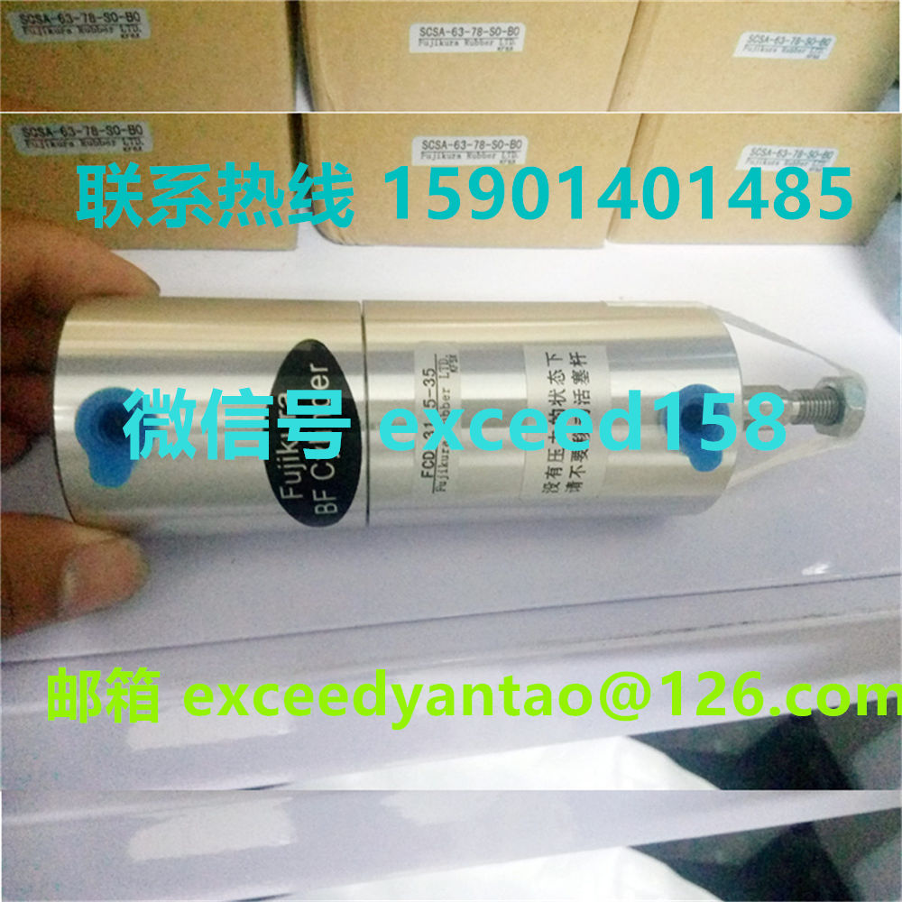 藤仓 FUJIKURA 低摩擦双动气缸FCD-31.5-35   FCD-31.5-14     (9)