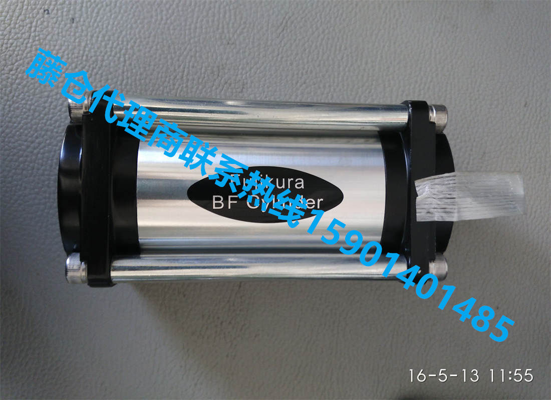 藤仓FUJIKURA低摩擦单动气缸SCS-63-78-S0-B0 张力控制气缸  SCS-63-78-