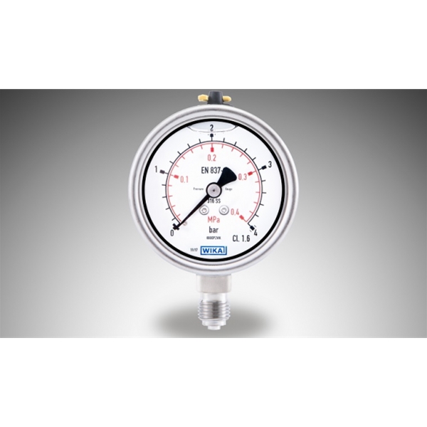 威卡WIKA 全不锈钢波登管压力表 232.50.063 径向 G1/4B