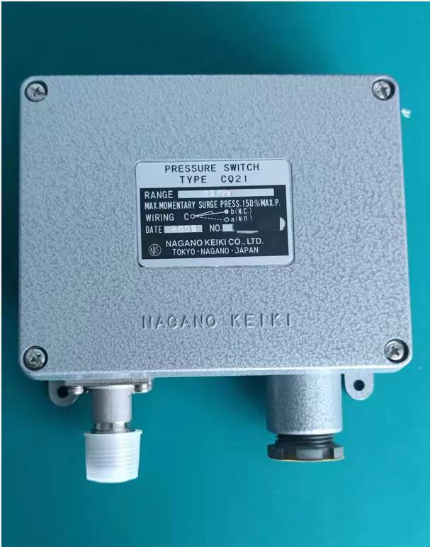 长野NKS压力开关CQ21-131-5A0700XXXXX0 (0~3.5MPA)