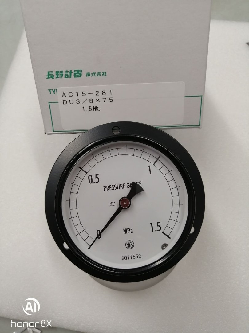 长野NKS压力表AC15-281300001XXXJ0