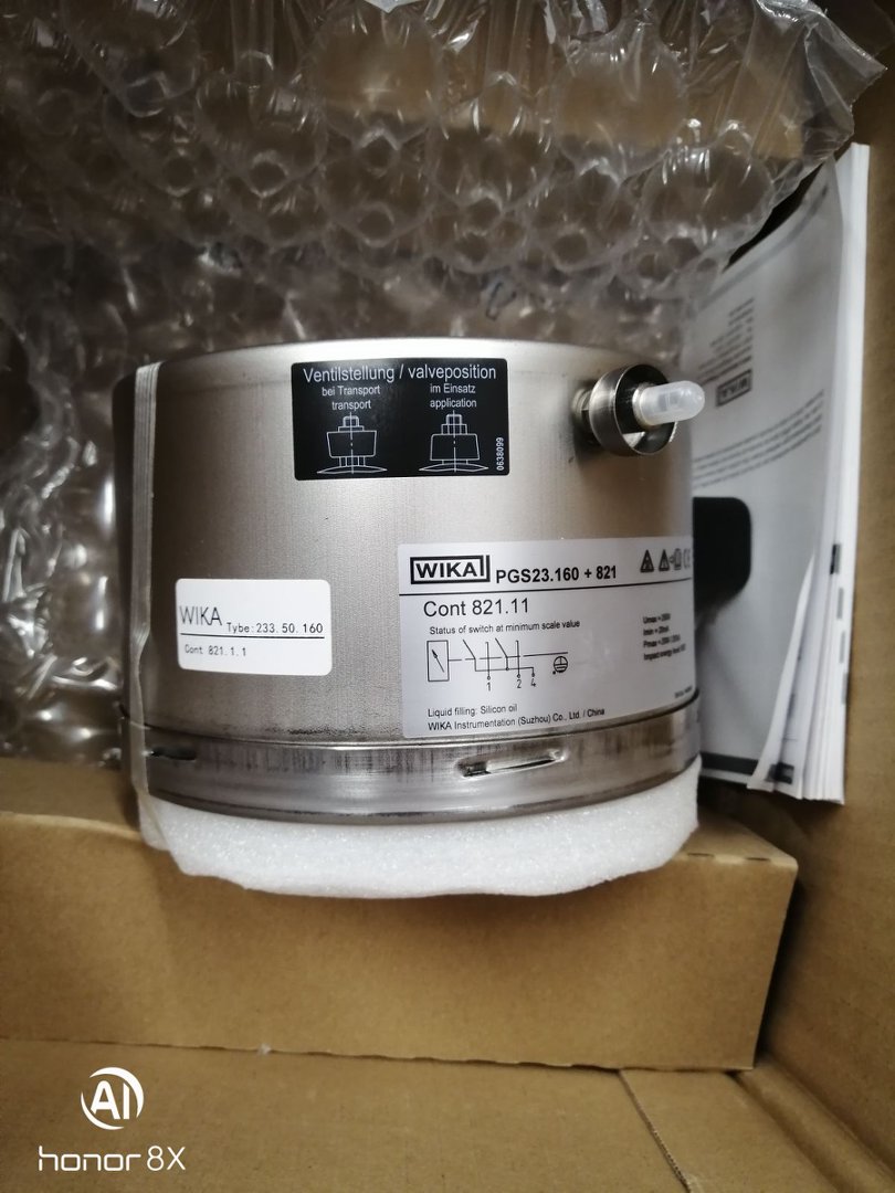 电接点压力表 PGS23.160+821.11 德国wikaPGS23.160...LM-F50 4 kgcm2   (2)
