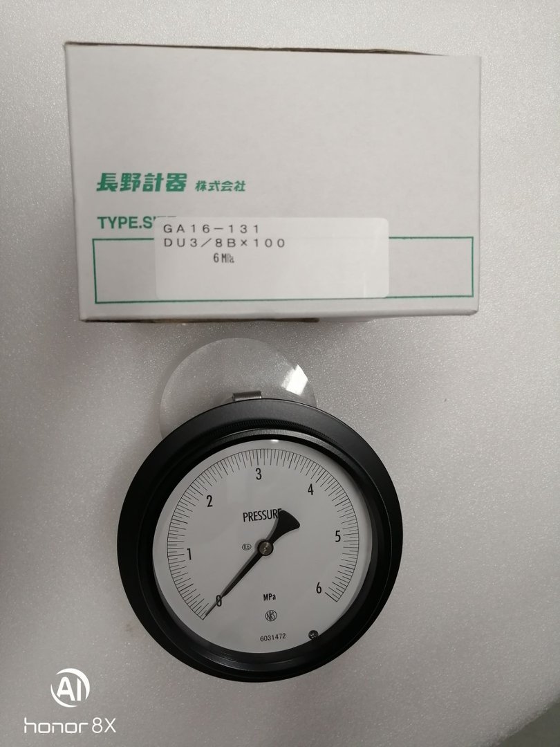 长野NKS压力表GA16-131-3140000XXXJ0(0~6MPA)