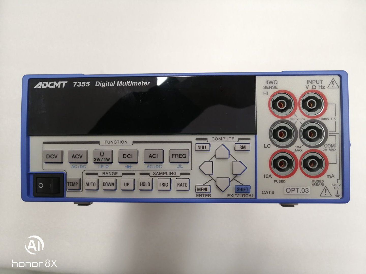 本ADCMT爱德万数字万用表7355 7355+03多功能台式数字万用表 (2)