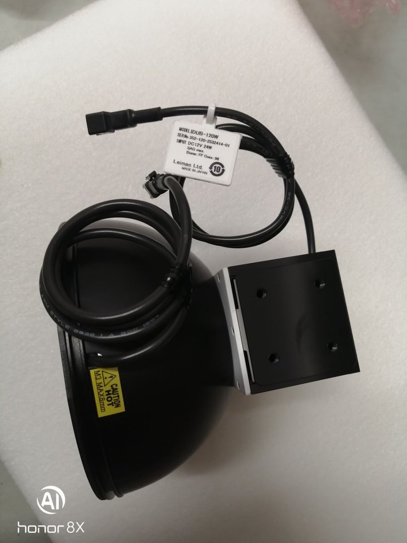 LELMAC雷马克 IDUB-120W 伪同轴圆顶照明 LELMAC雷马克 IHVE-21AUV-395 高功率红外照明 (1)