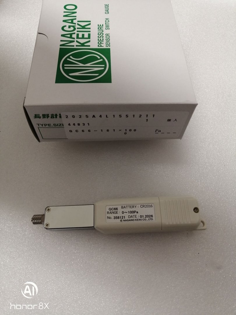 长野计器NKS-GC66系列 -数字压力检测器GC66-16110B  0-100Pa (2)