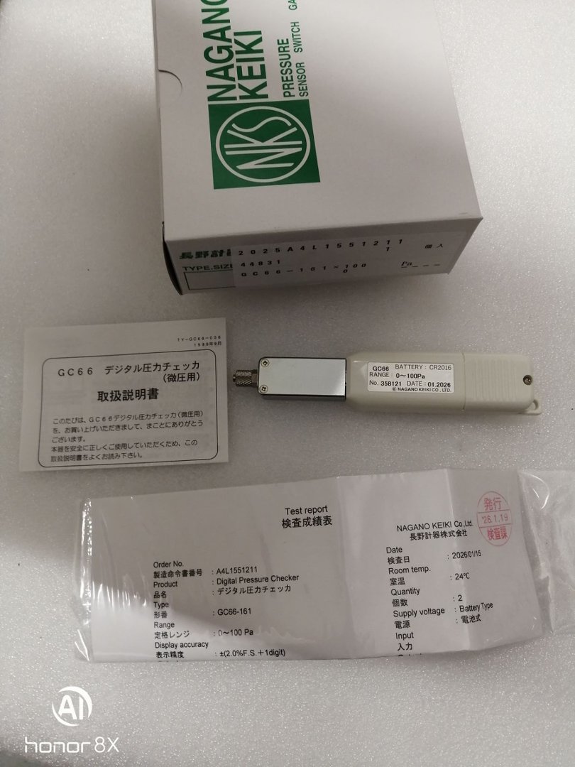 长野NKS.NAGANO KEIKI数显压力计 GC66-16110BXXXXXXXX0  0-100PA (2)