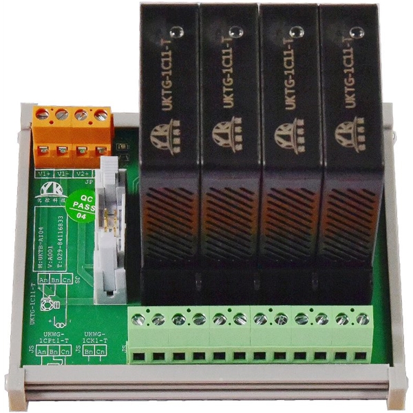 优控YK  AI/AO/AC模拟量输入输出快接模块 UKTB-AI04