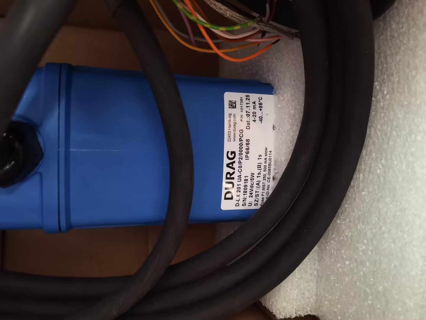 德国DURAG火焰检测器D-LX201UA-C0P20000PCG (2)