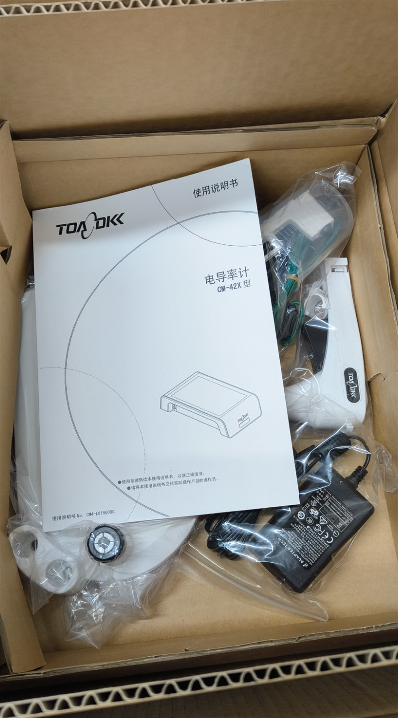 东亚TOA-DKK电导率仪CT-88101B电导率仪CM-42X+CT-88101B