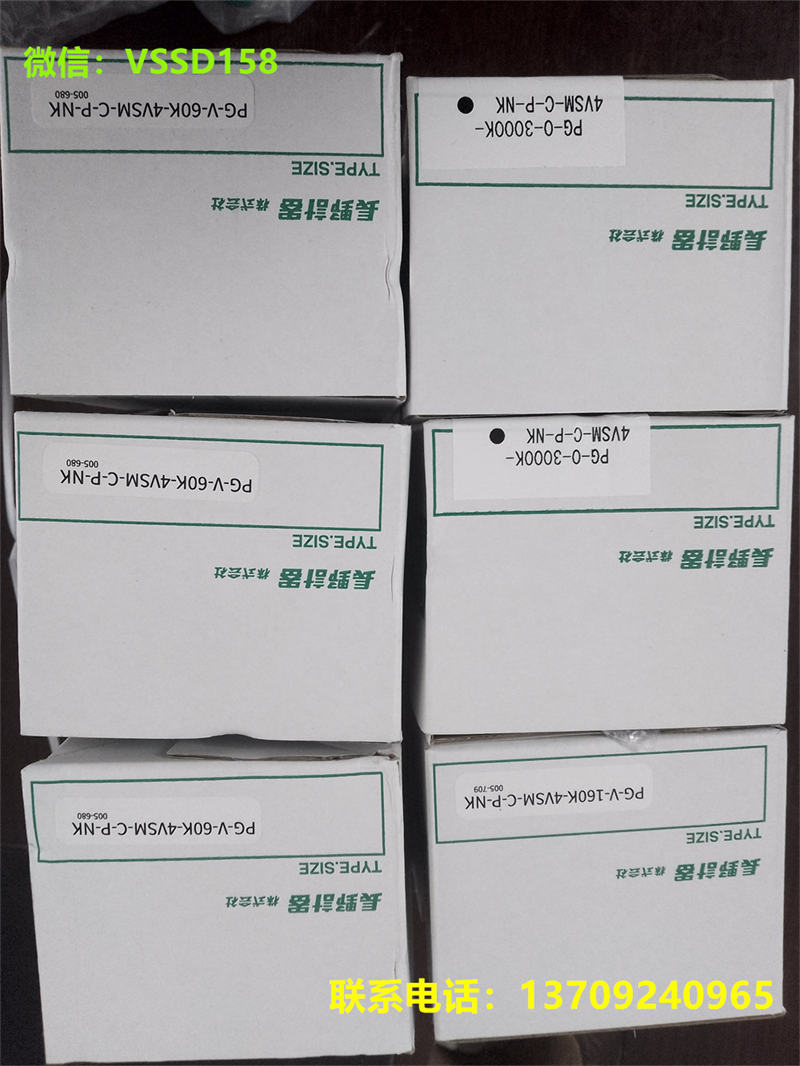 NKS长野PG-V-600K-4VSM-C-P 半导体设备专用表PG-V-60K-4VSM-C-P-NK