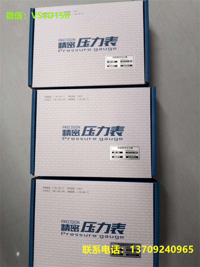 EXCEED意赛德精密数显表EYC-100 (0.25% -0.1-2.4MPA) 12NPTM (6)
