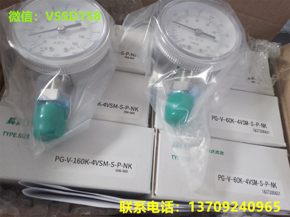 长野NKS压力表PG-V-160K-4VSM-C-P-N全新PG-V-60K-4VSM-C-P-NK   PG-V-160K-4VSM-C-P-NK (1)