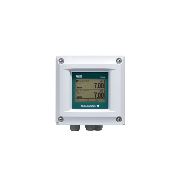 横河YOKOGAWA液体分析仪  电导率分析仪  双通道电导率分析仪FLXA21/FLXA202 24 VDC回路供电双通道