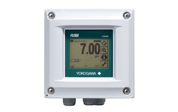 横河YOKOGAWA液体分析仪  pH和ORP分析仪  两线制双通道变送器/分析仪FLXA202