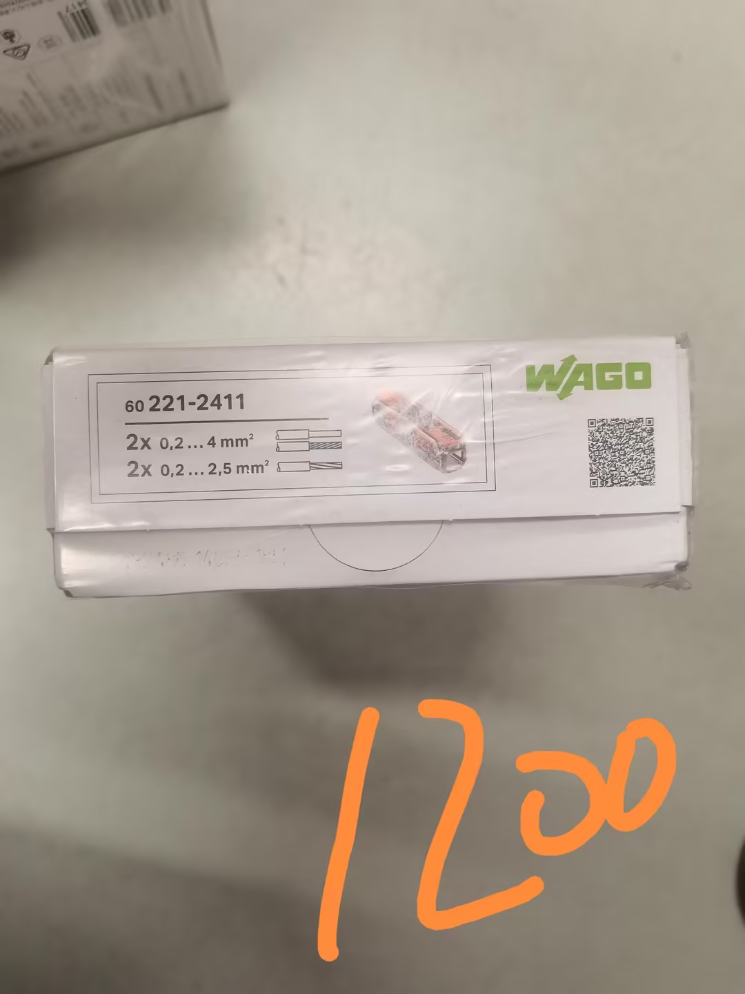万可WAGO电料配件 WAGO 221-2411 直通式接线端子