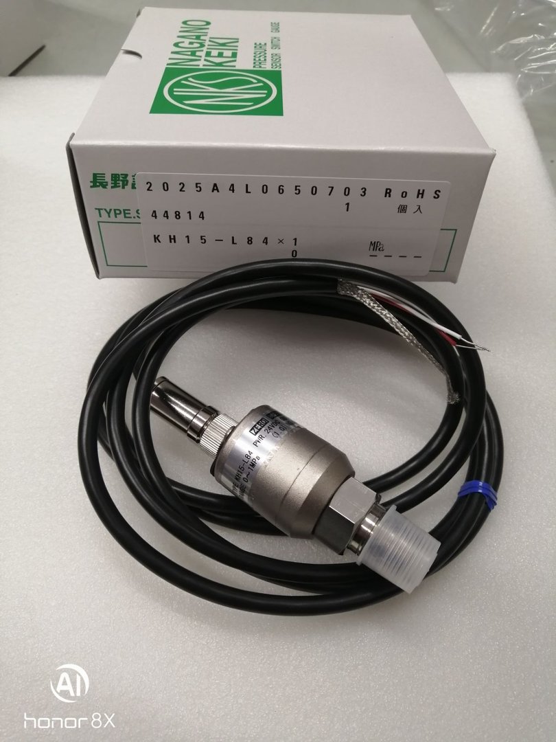 长野计器NAGANO传感器KH15-L84G7110A0XXXX1压力传感器：KH15-L84G7110A0XXXX00    0-1mpa
