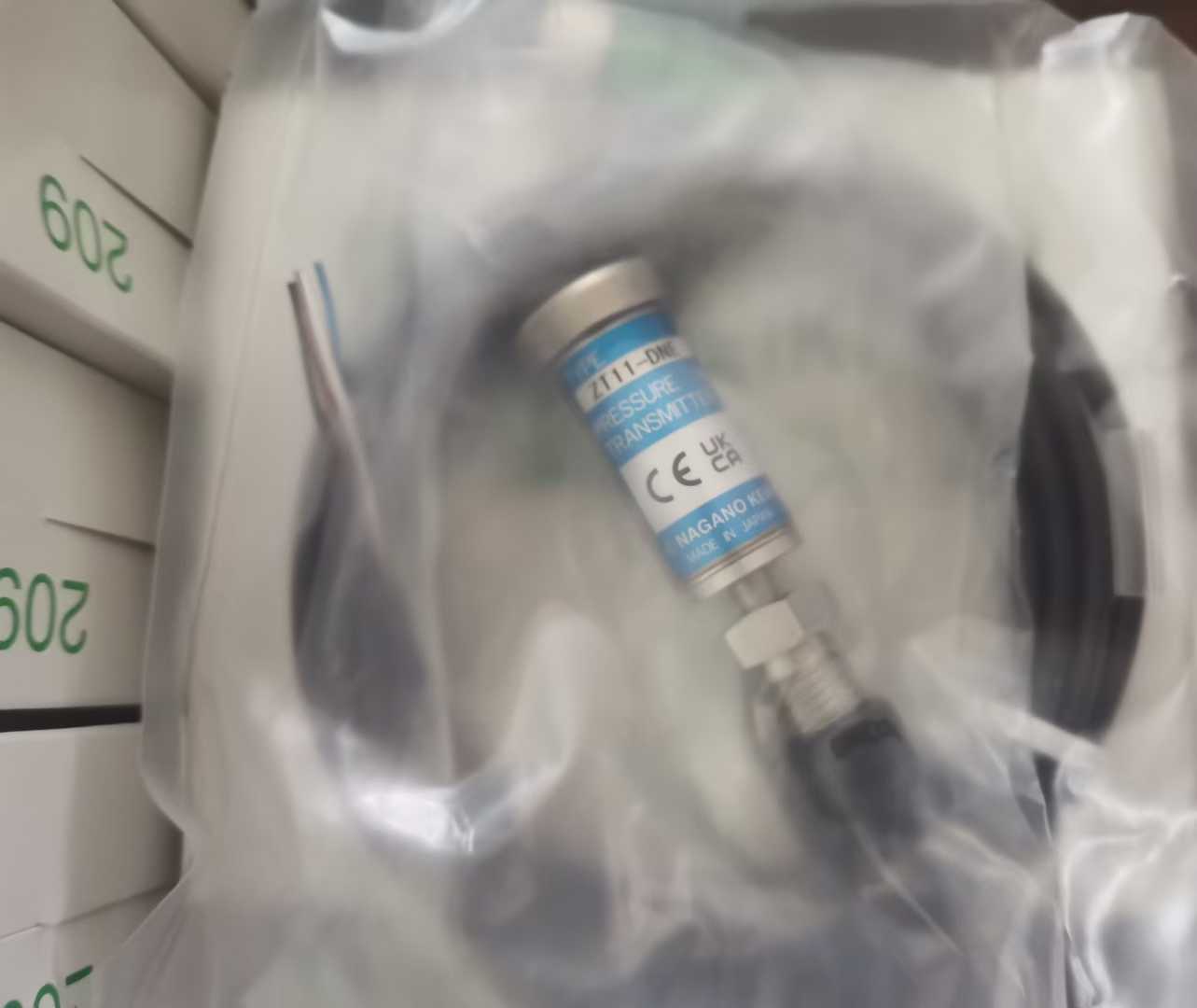 长野NKS特气压力传感器ZT11-DNE - 15-250PSI - 15-3000PS 半导体行业专用 (1)
