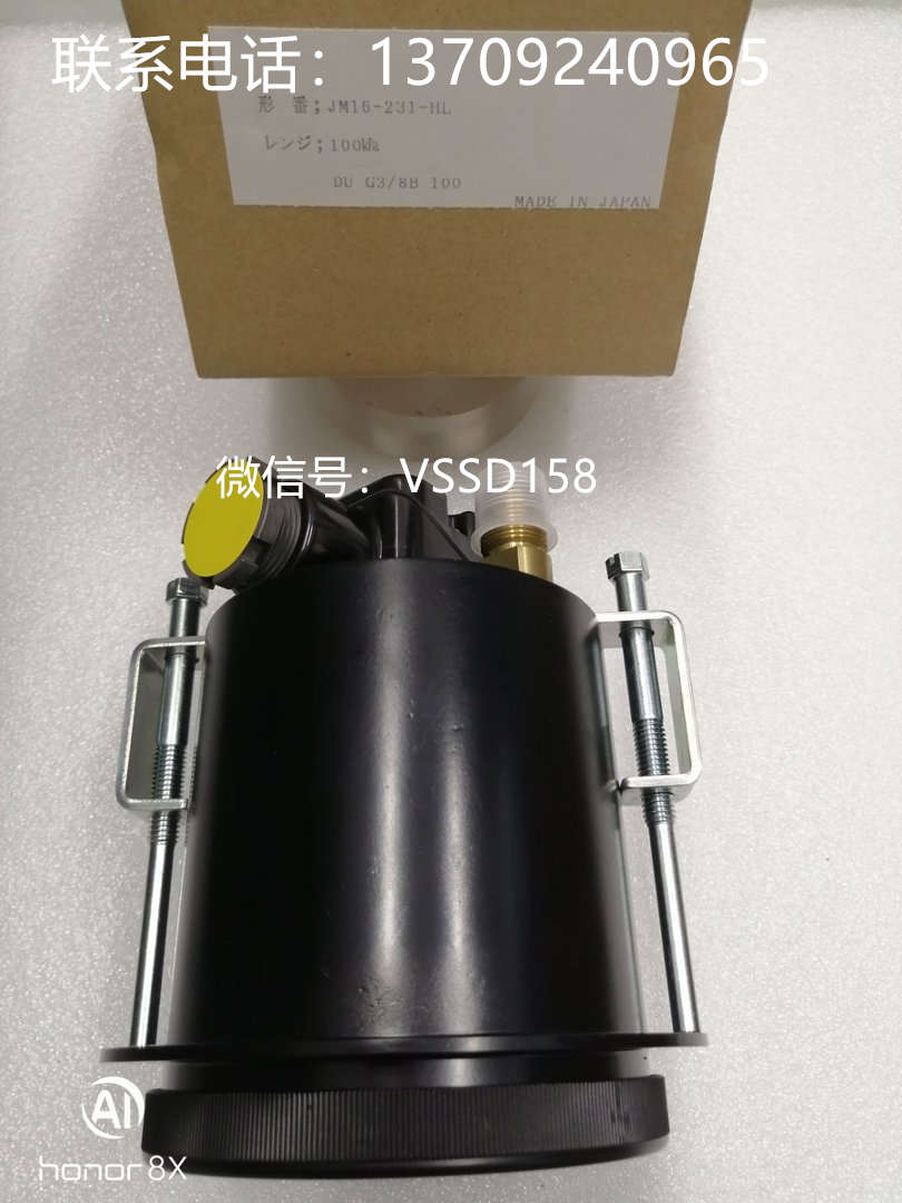 长野计器NKS带电触点的压力表NaganoKeiki长野计器JM16-2313C07000XXXX0 0-100KPa (1)