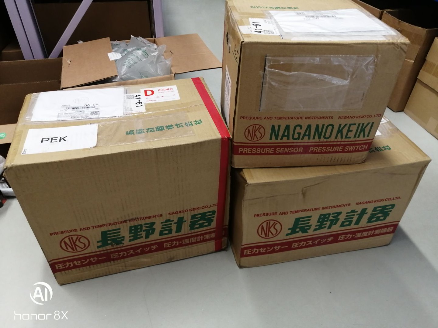 长野计器NAGANO KEIKI,NKS长野计器压力表 压力开关压力传感器现货实物照片 (4)