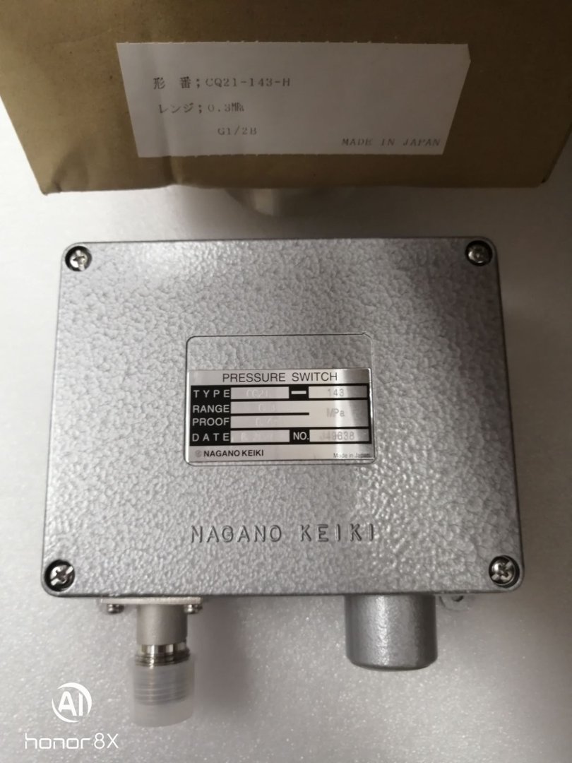 长野计器株式会社NKS压力开关CQ21-143 4A0C00XXXXX0    0-0 (2)