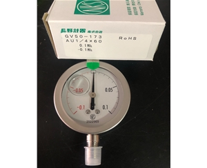 长野计器NKS压力表GV50-1731060000XXXX0(-0.1-0.1MPa)